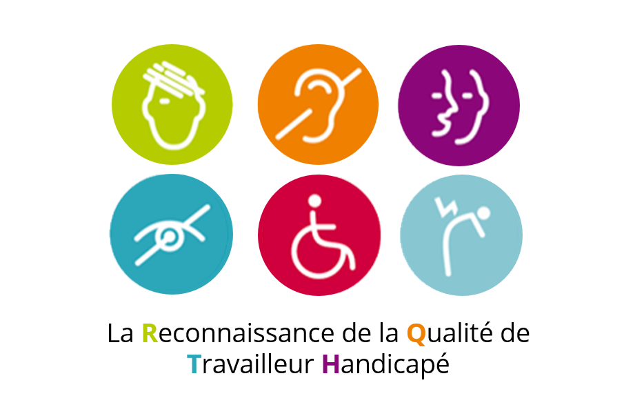 Illustration RQTH – Reconnaissance de la Qualité de Travailleur Handicapé